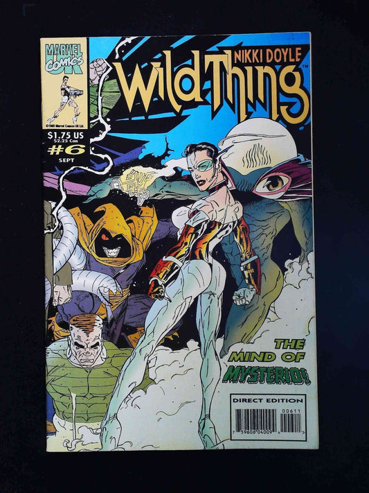 Wild Thing #6  Marvel Comics 1993 Vf