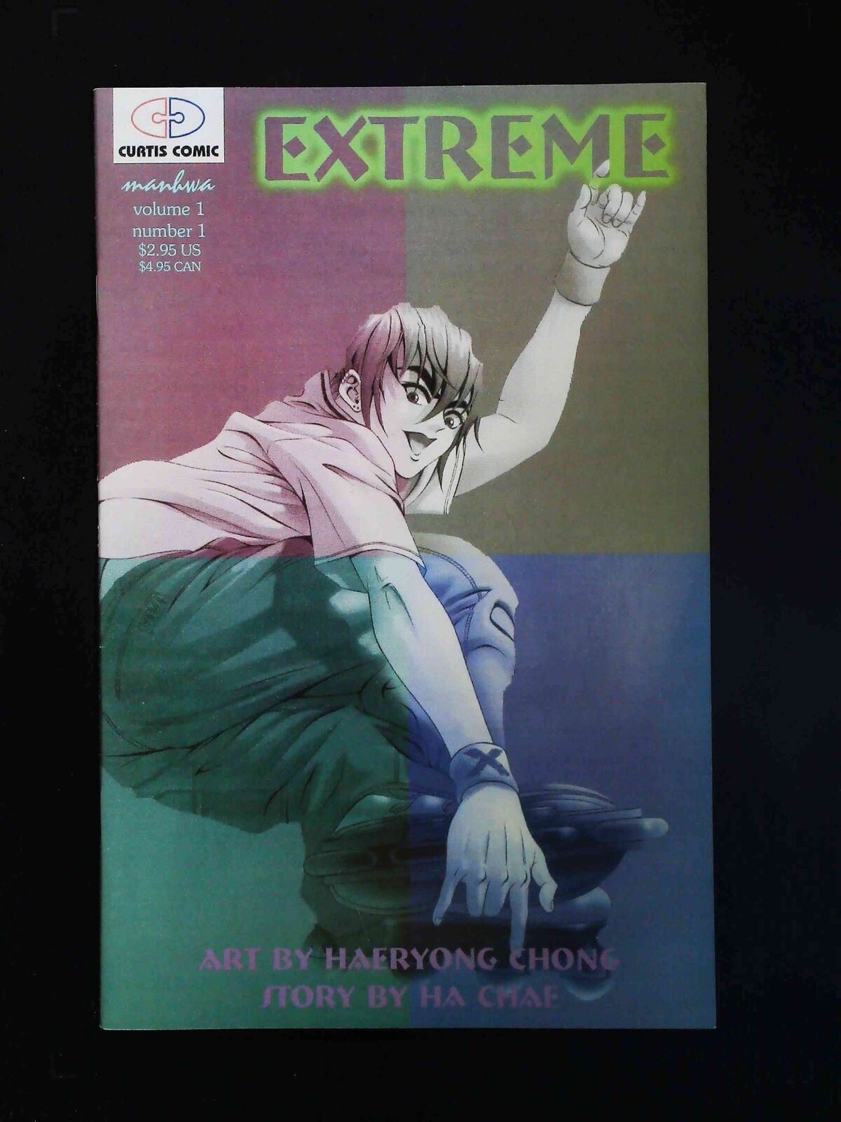 Extreme #1  Curtis Comics 2002 Vf/Nm