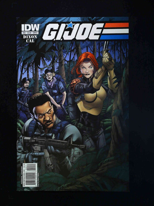 Gi Joe #20B  Idw Comics 2010 Nm-  Atkins Variant