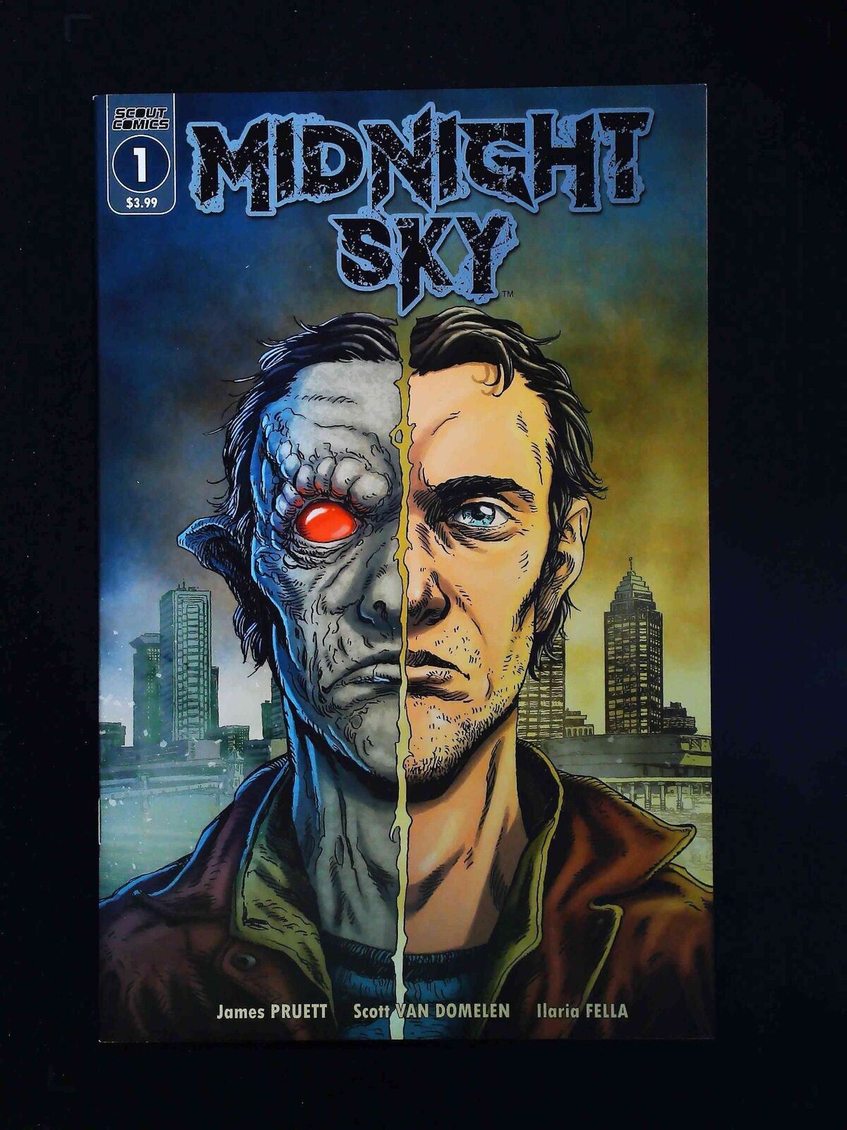 Midnight Sky #1B  Scout Comics Comics 2019 Nm+  Locke Variant