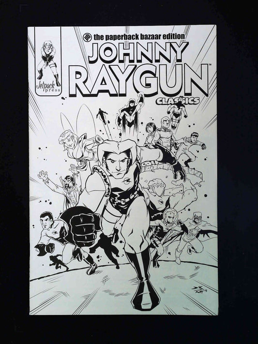 Johnny Raygun Classics #1B  Jetpack Press Comics 2004 Vf/Nm  Variant Cover