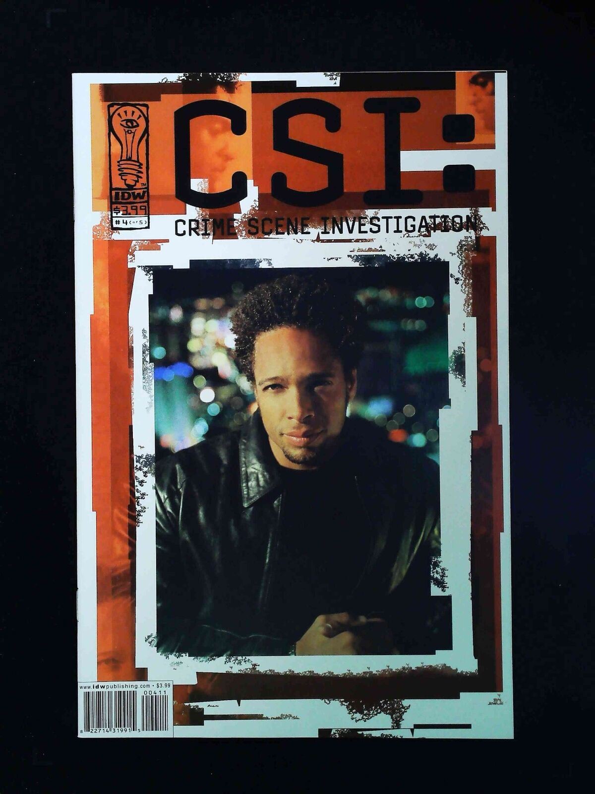 Csi Crime Scene Investigation #4B  Idw Comics 2003 Vf+  Variant Cover