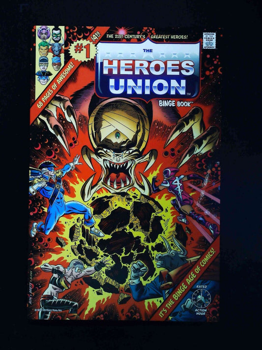 Heroes Union The Cosmic Crusade #1  Binge Books Comics 2021 Nm+