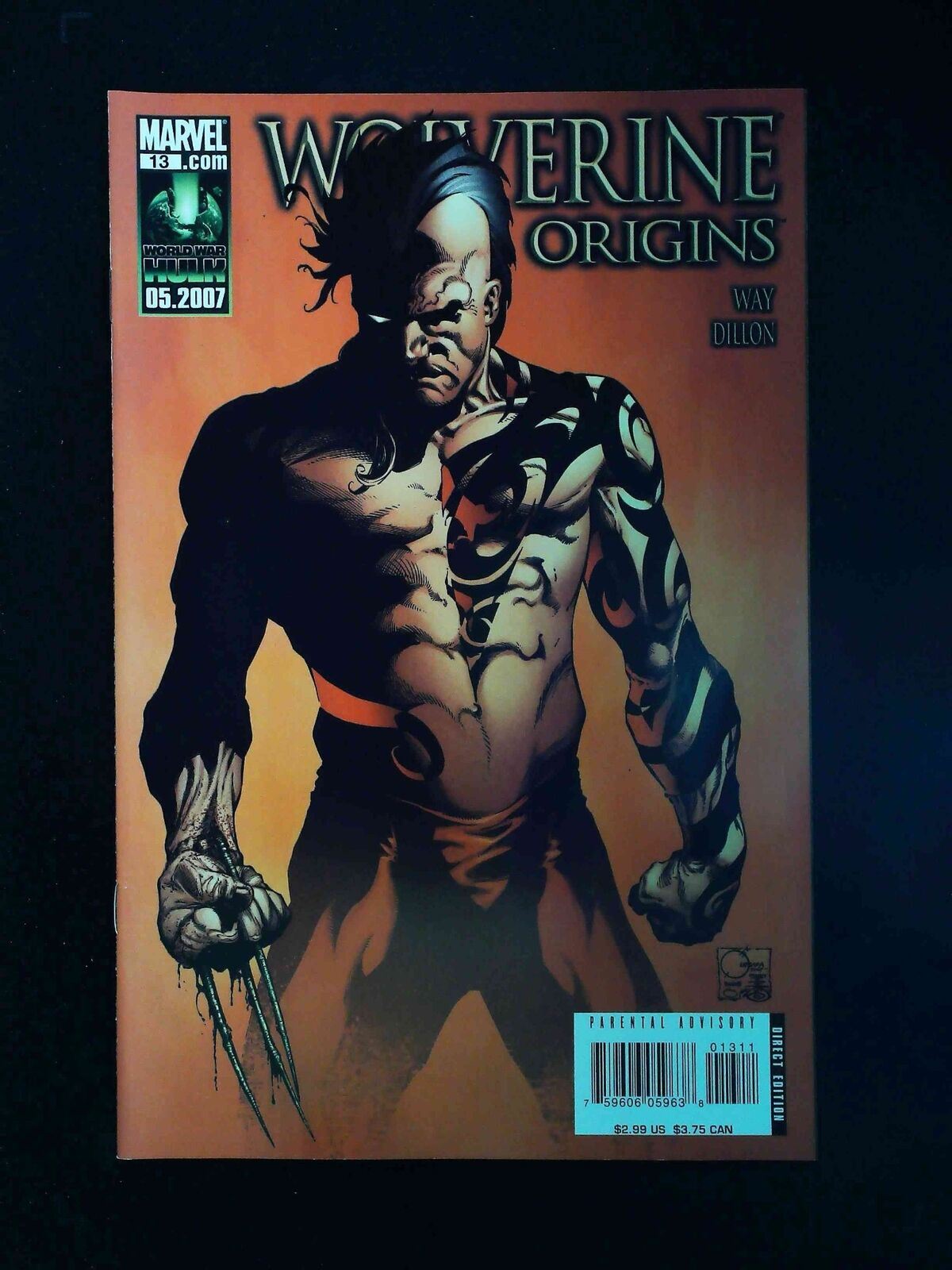 Wolverine Origins #13  Marvel Comics 2007 Nm-