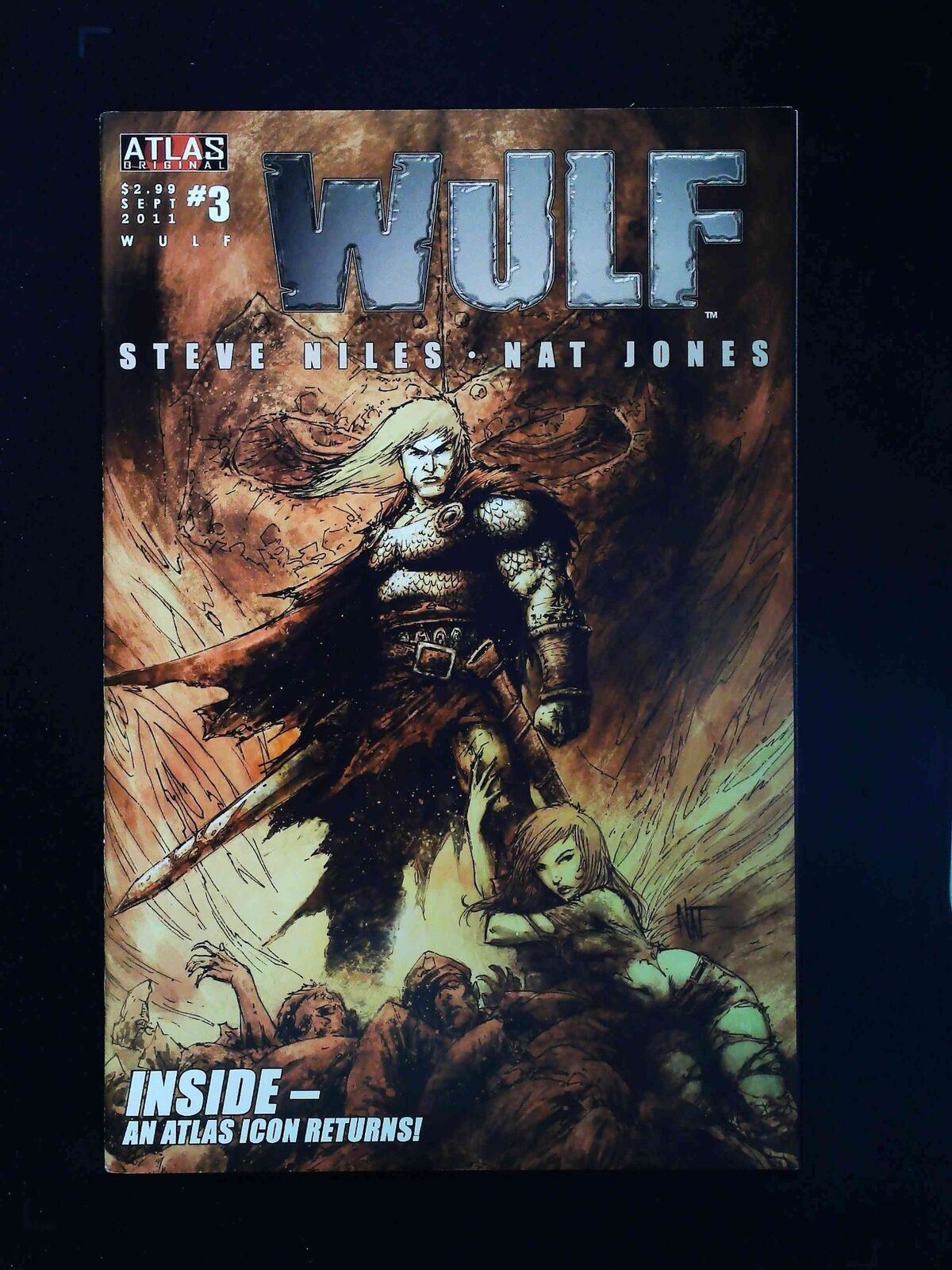 Wulf #3  Ardden Comics 2011 Vf+