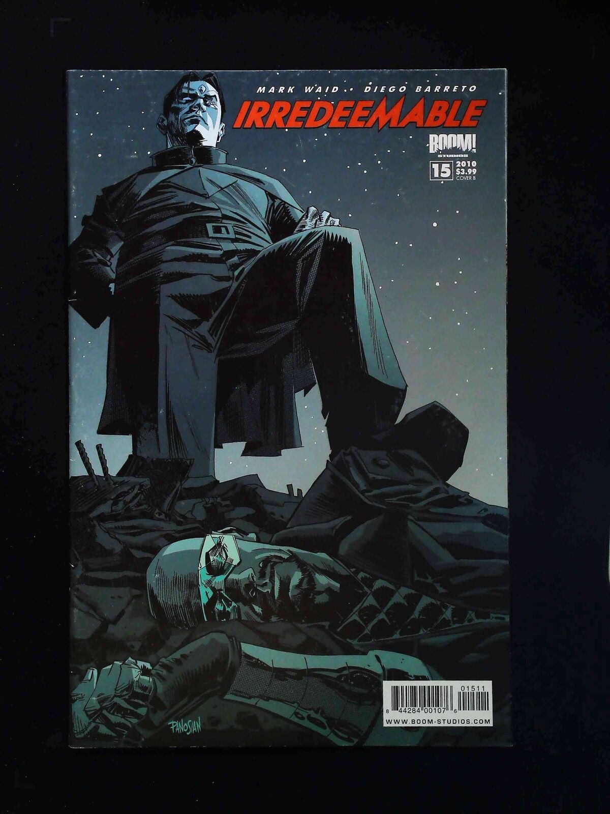 Irredeemable #15B  Boom Comics 2010 Vf+  Panosian Variant