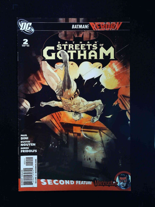 Batman Streets Of Gotham #2  Dc Comics 2009 Vf/Nm