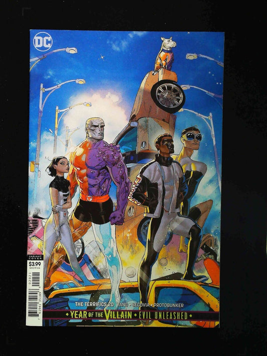Terrifics #20B  Dc Comics 2019 Vf/Nm  Deyn Variant