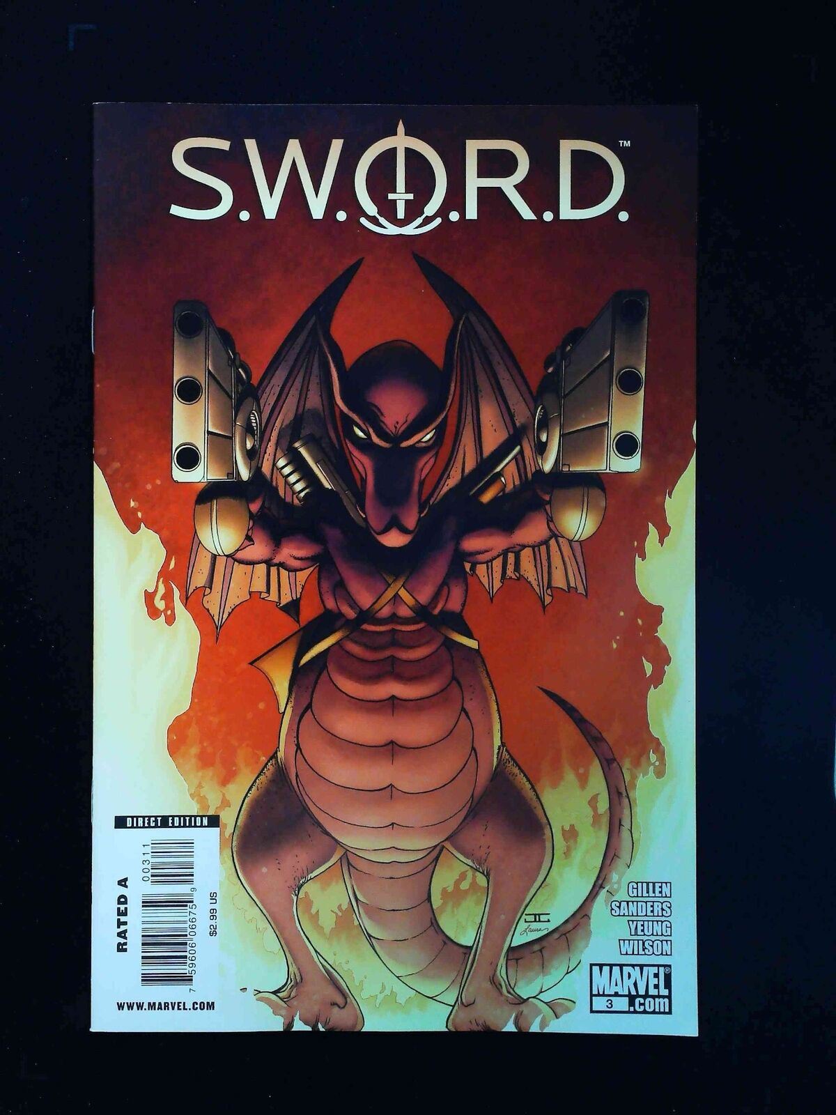 Sword #3  Marvel Comics 2010 Nm-