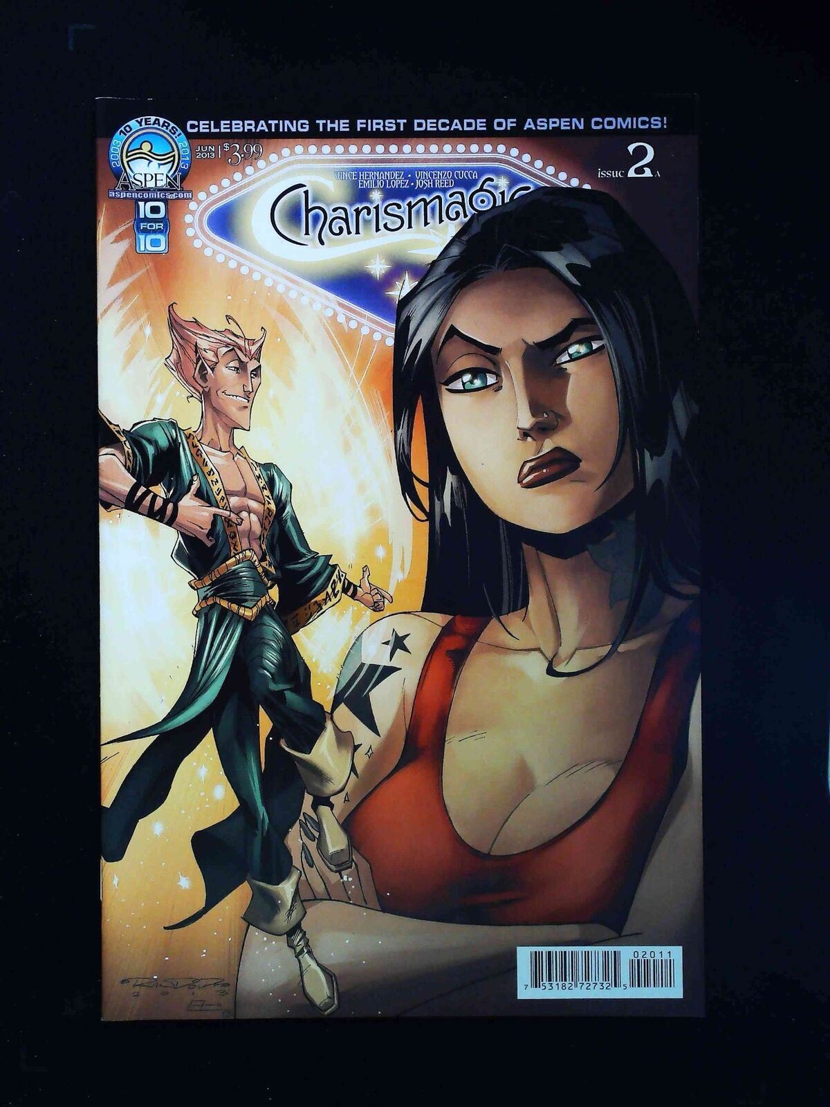 Charismagic #2 Vol. 2 Aspen Comics 2013 Nm