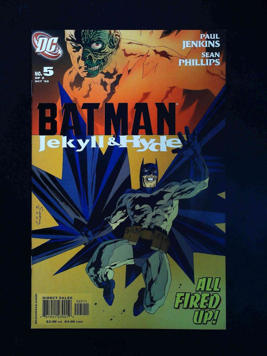 Batman Jekyll And  Hyde #5  Dc Comics 2005 Nm-