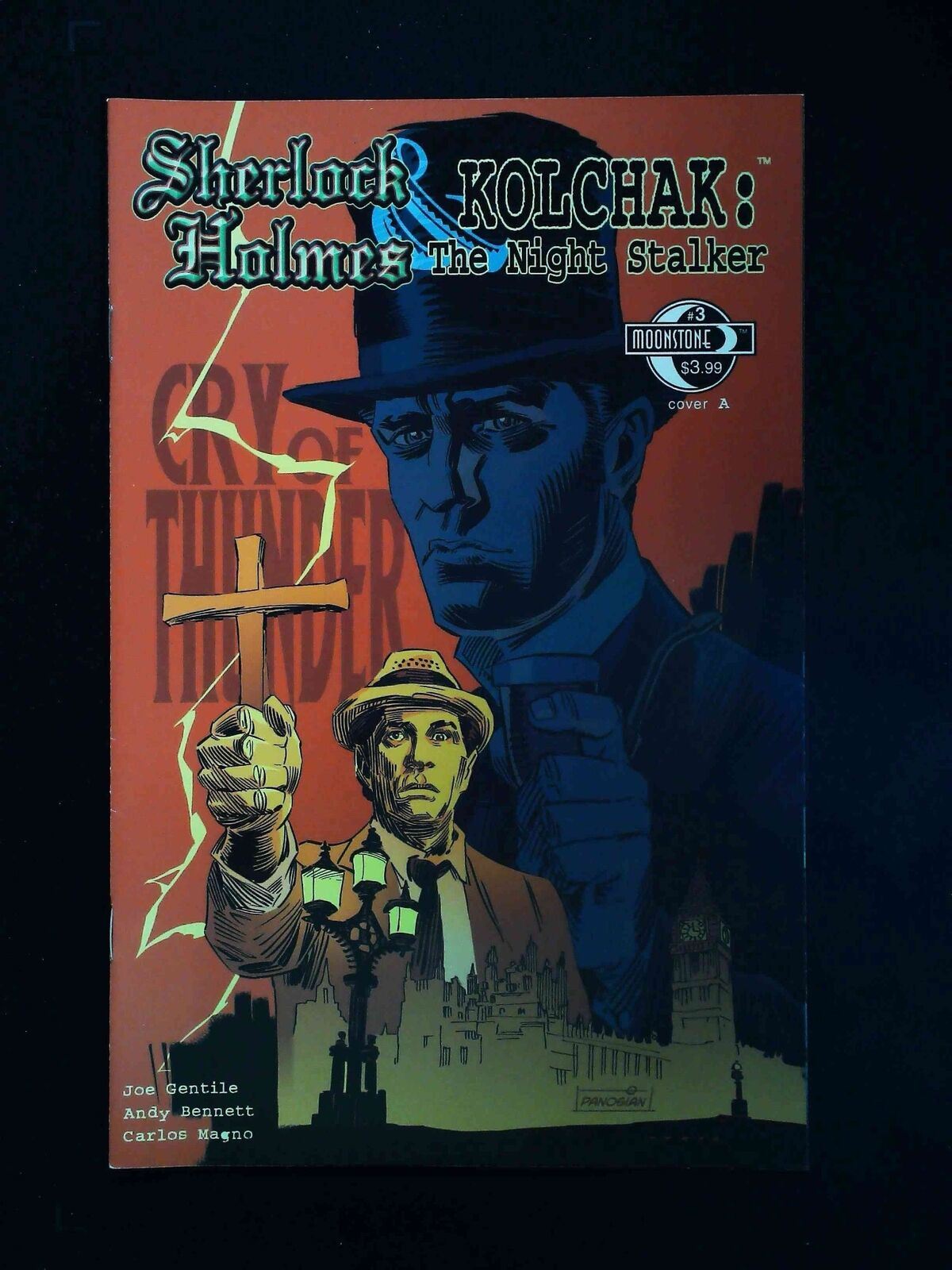 Sherlock Holmes And Kolchak #3  Moonstone Comics 2009 Vf+