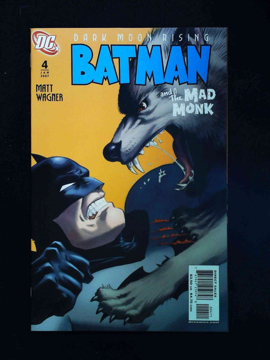Batman  And The Amd Monk #4  Dc Comics 2007 Nm