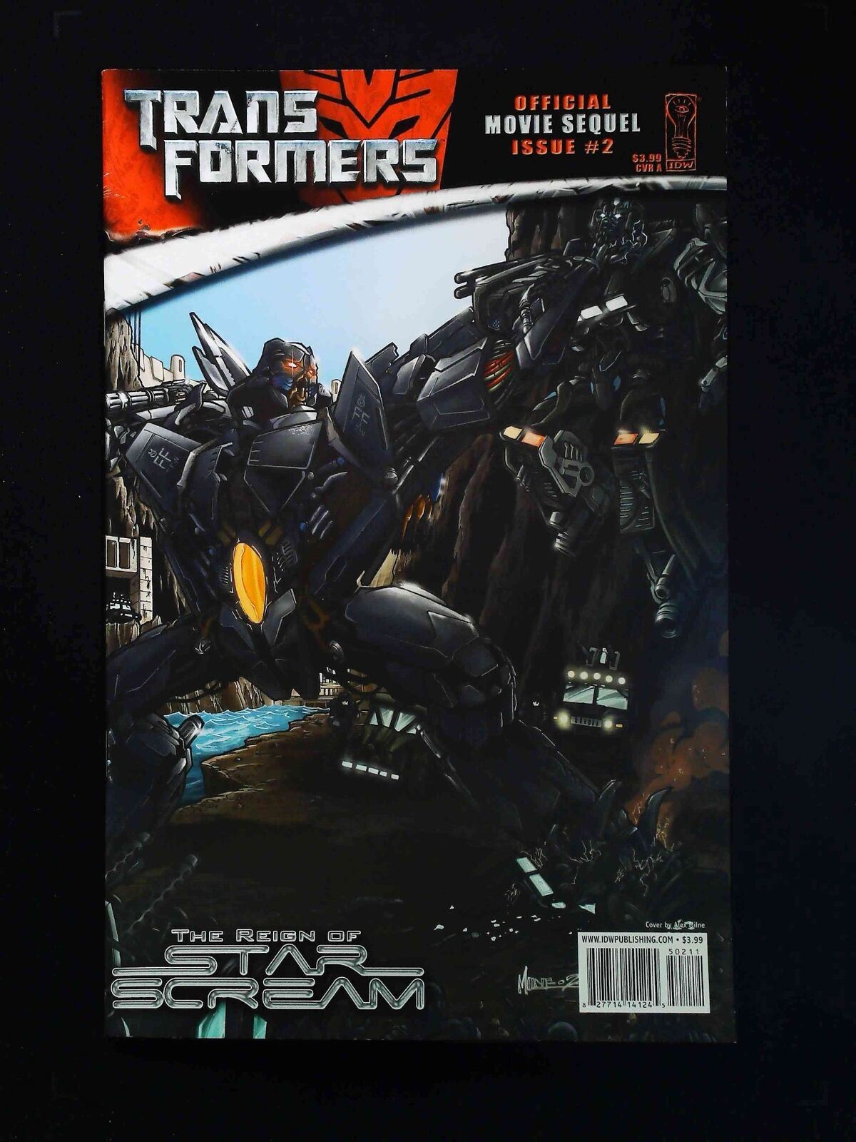 Transformers Movie Sequel Reign Of Starscream #2  Idw Comics 2008 Nm+