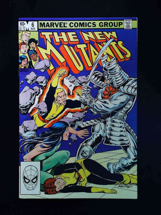 New Mutants #6  Marvel Comics 1983 Vf+