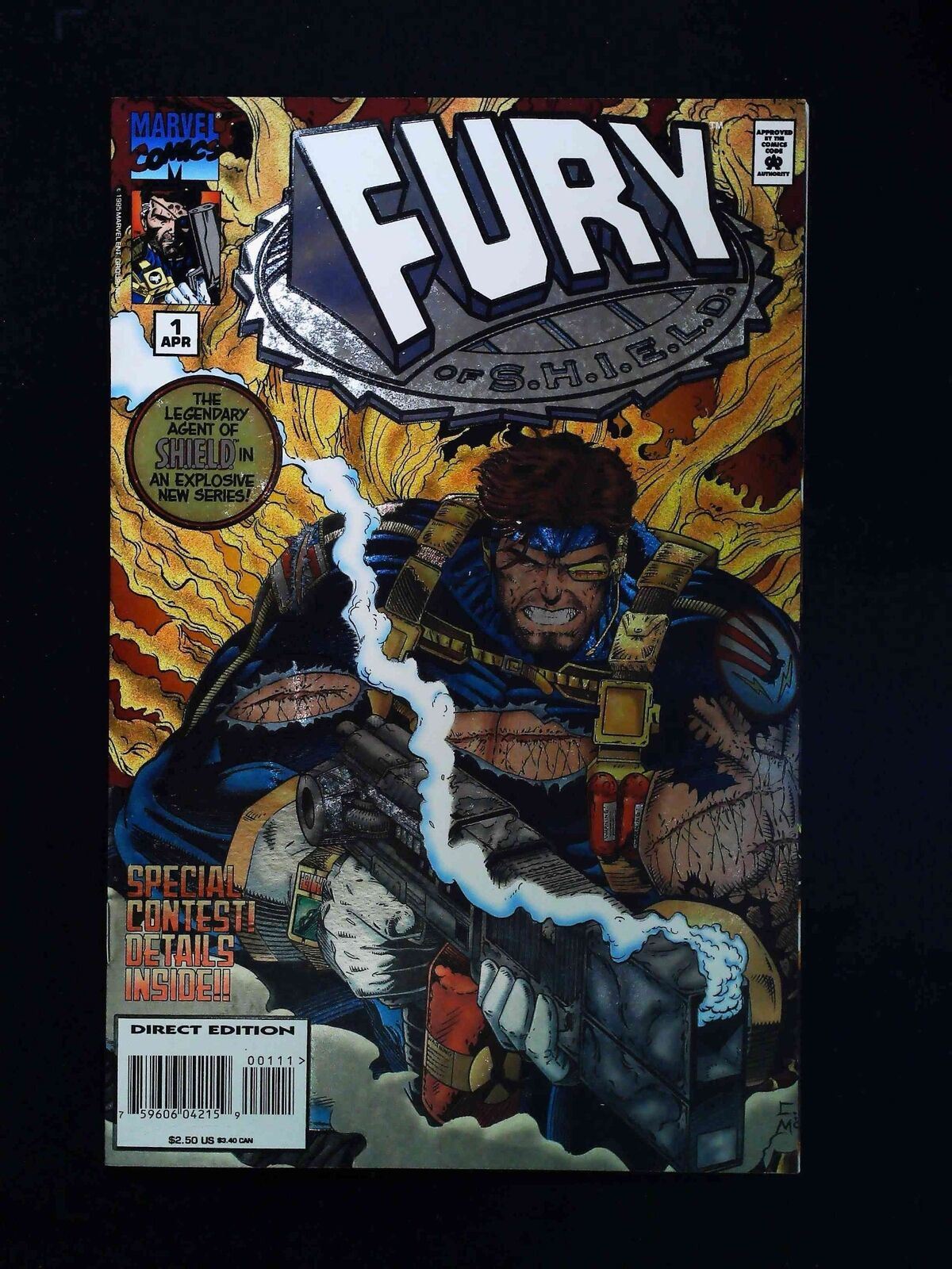 Fury Of Shield #1  Marvel Comics 1995 Nm