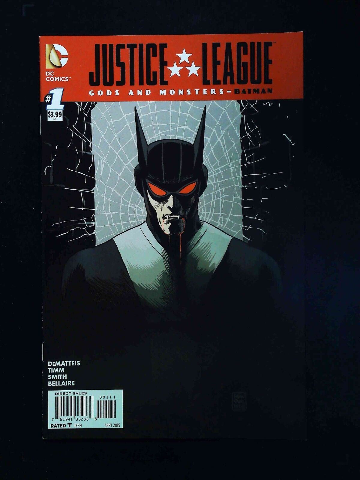 Justice League Gods And Monsters Batman #1  Dc Comics 2015 Nm-