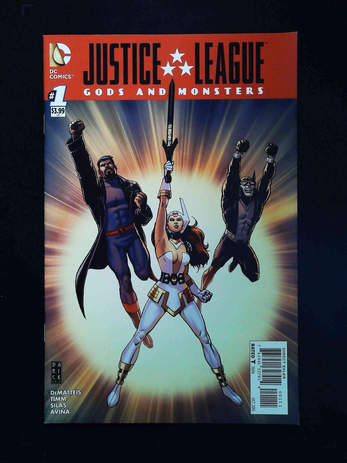 Justice League Gods And Monsters #1  Dc Comics 2015 Nm