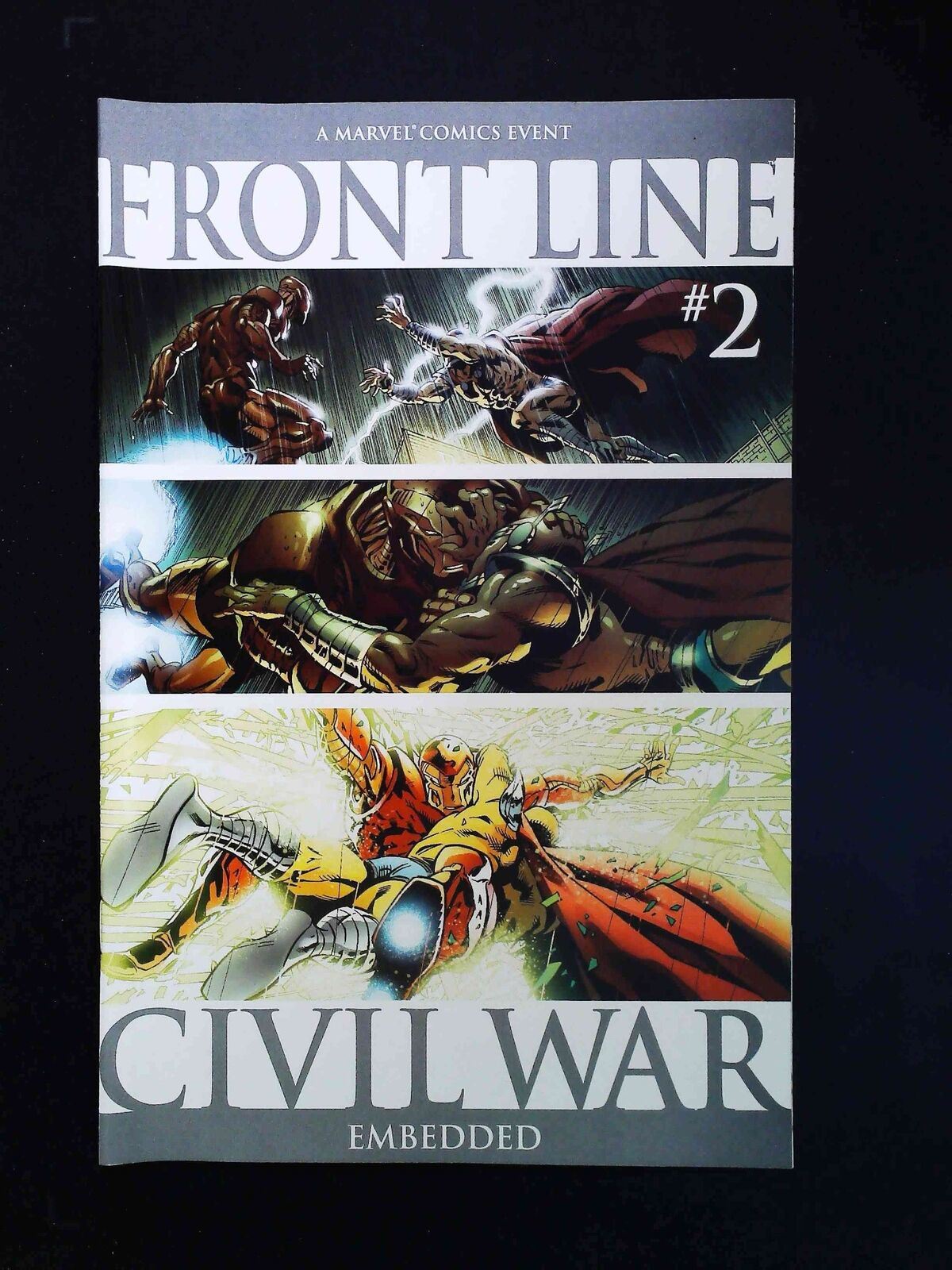 Civil War Front Line  #2B  Marvel Comics 2006 Vf+  2Nd Printing