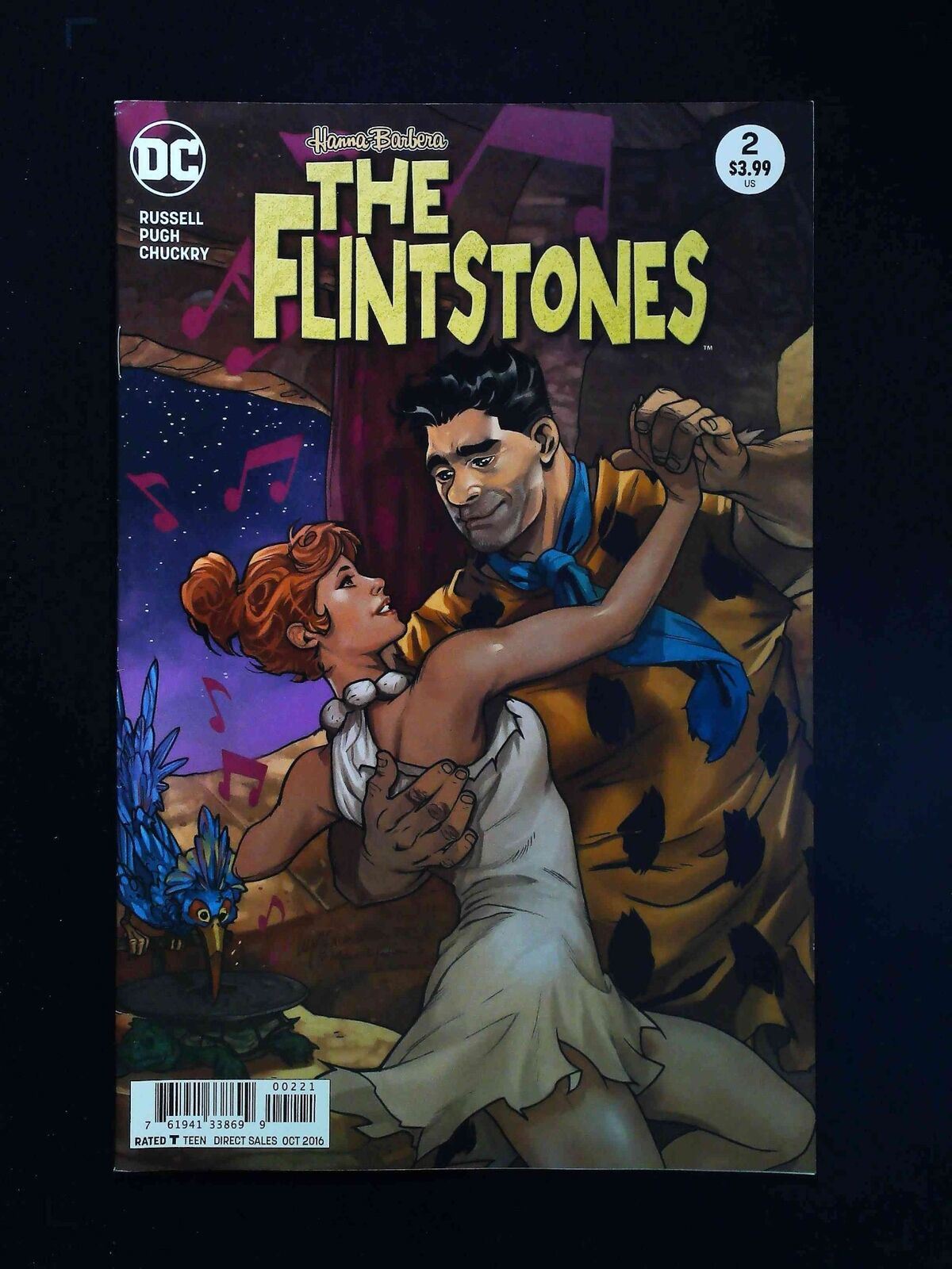 Flintstones #2B  Dc Comics 2016 Vf+  Lupacchino Variant