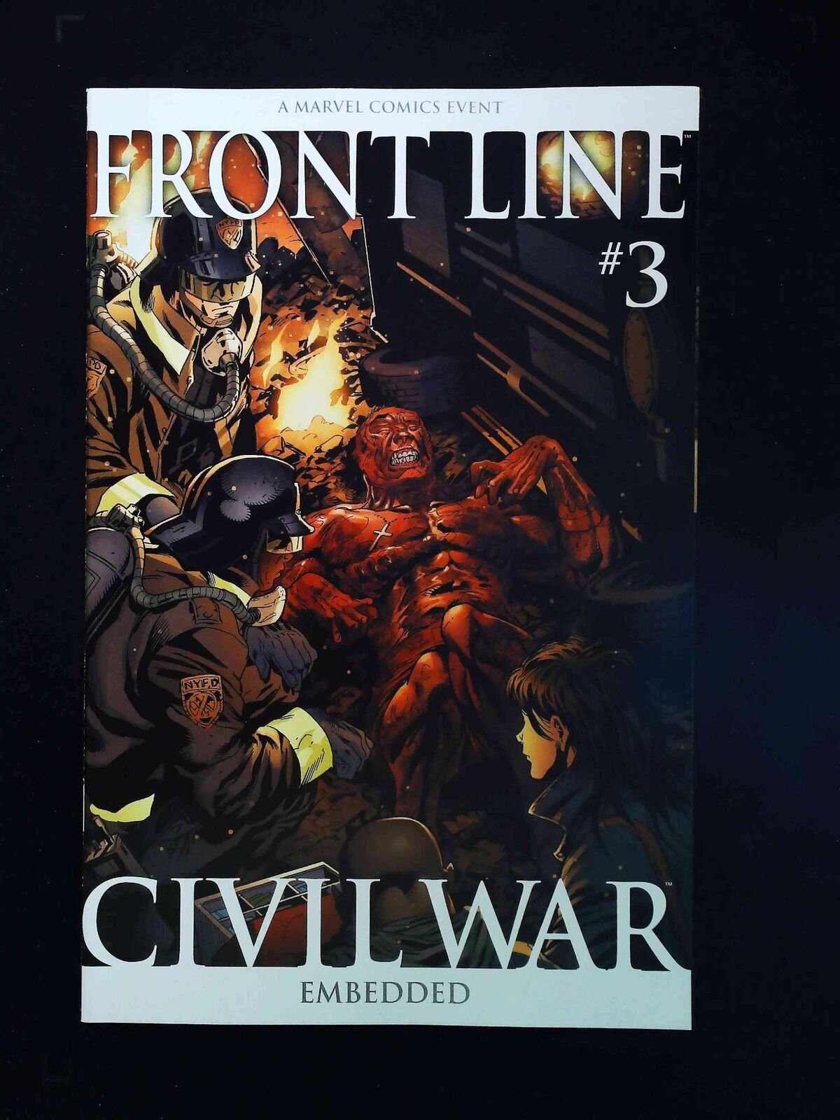 Civil War Front Line  #3B  Marvel Comics 2006 Vf/Nm  2Nd Printing