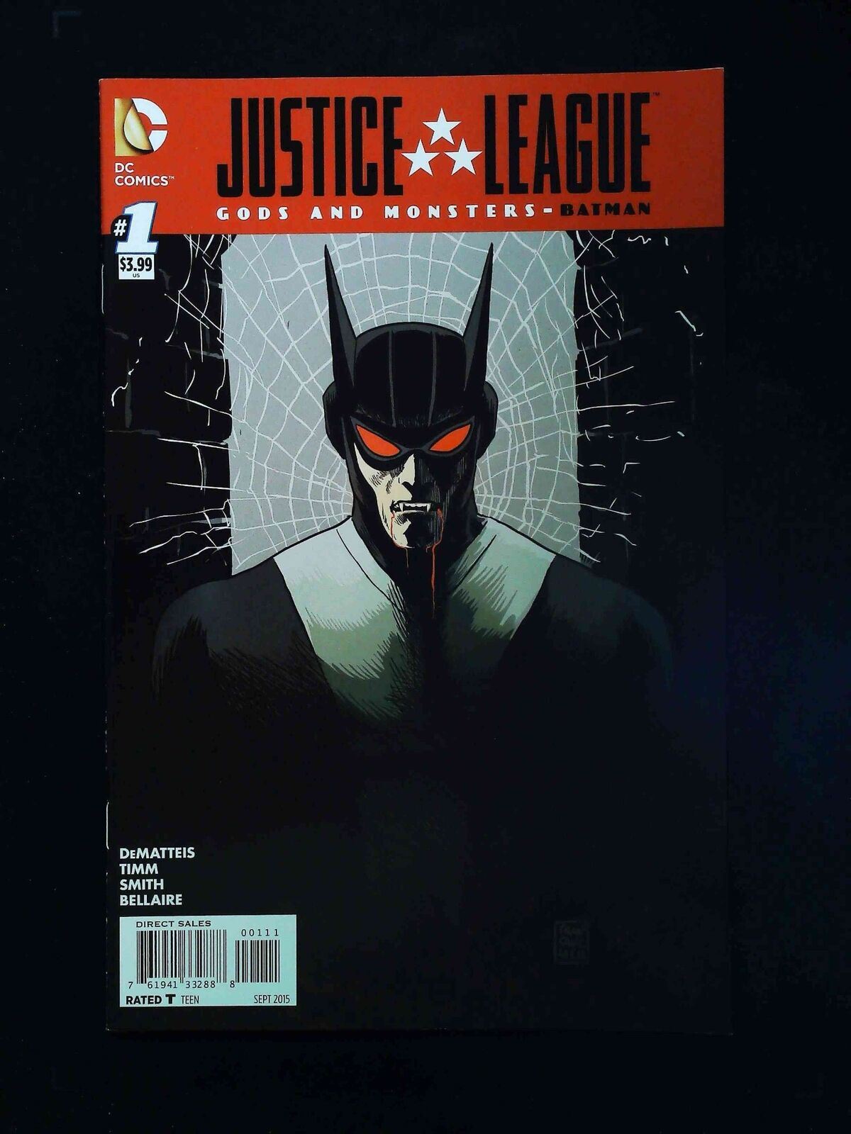 Justice League Gods And Monsters Batman #1  Dc Comics 2015 Nm