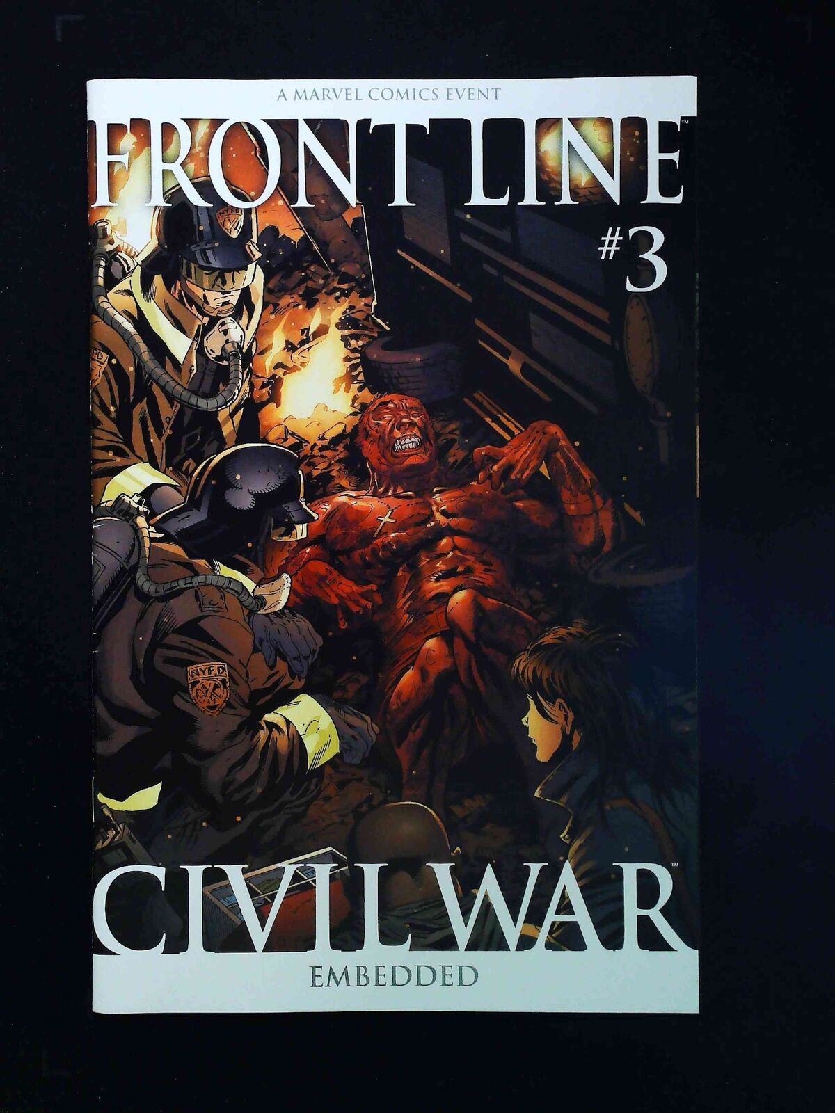 Civil War Front Line  #3B  Marvel Comics 2006 Vf+  2Nd Printing