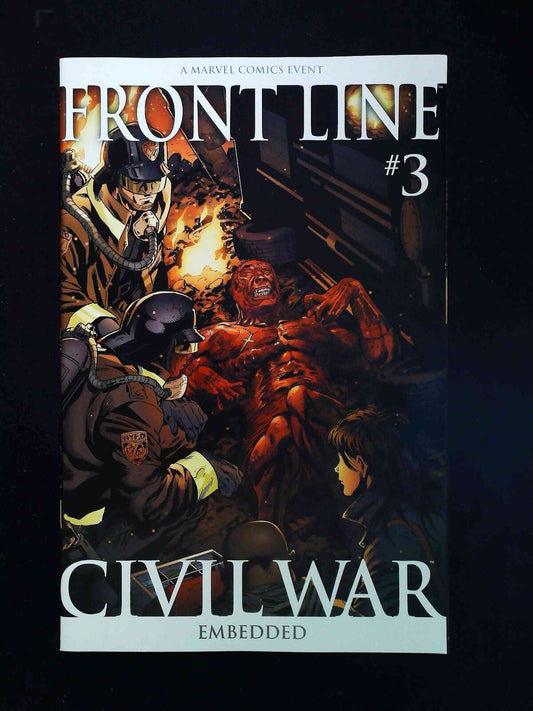 Civil War Front Line  #3B  Marvel Comics 2006 Nm  2Nd Printing