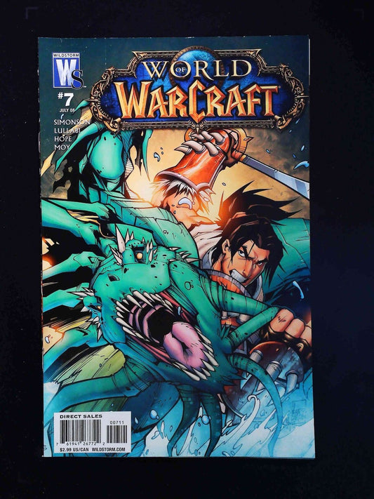 World Of Warcraft #7B  Dc/Wildstorm Comics 2008 Vf+  Lullabi Variant