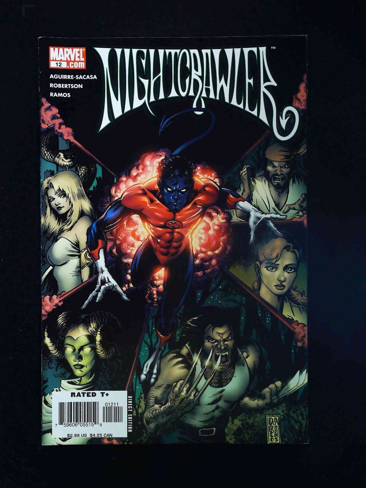Nightcrawler #12 (3Rd Series) Marvel Comics 2006 Vf+
