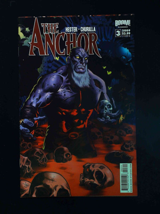 Anchor  #3B  Boom Comics 2009 Vf/Nm  Brereton Variant