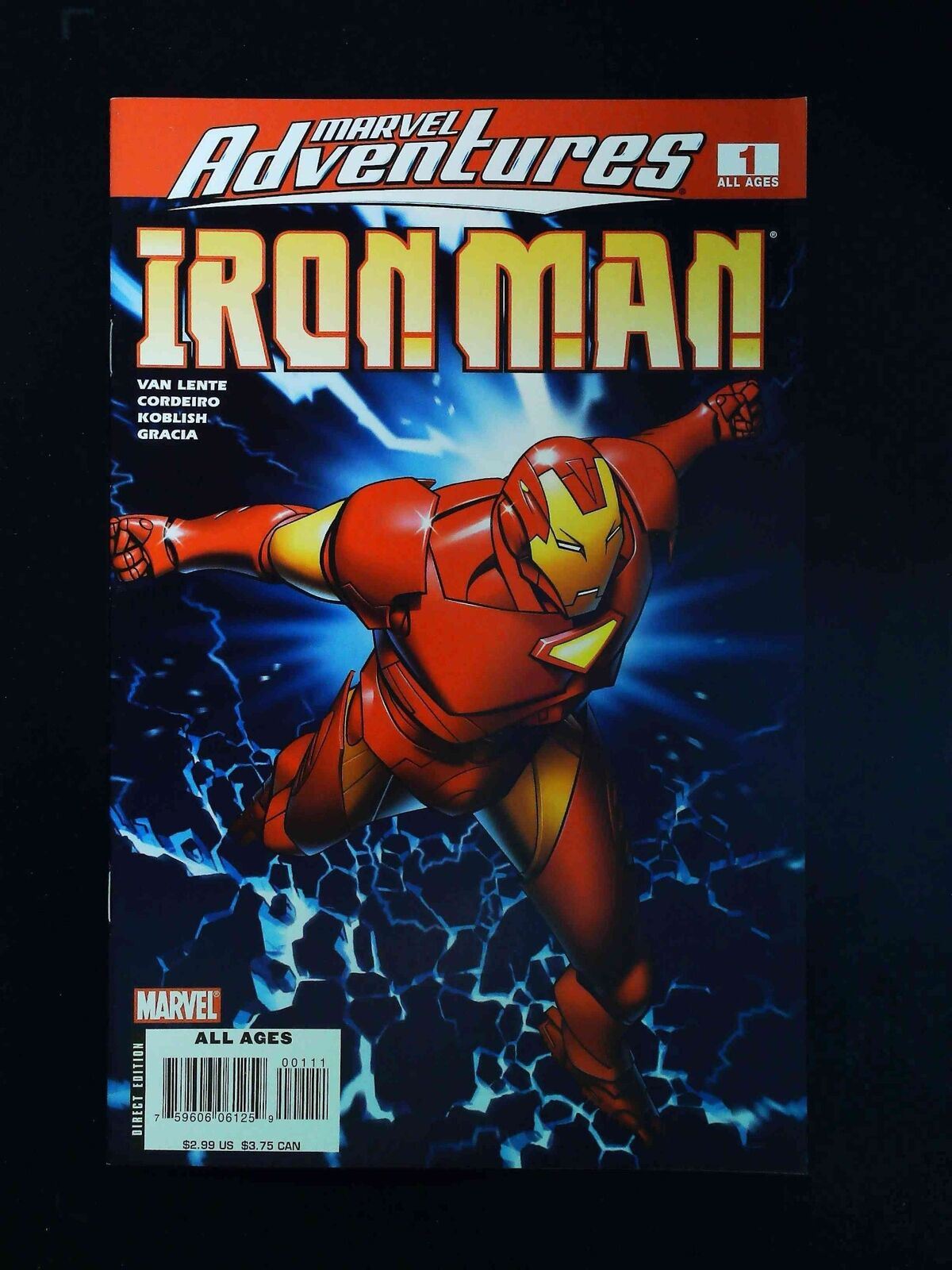 Marvel Adventures Iron Man #1  Marvel Comics 2007 Nm