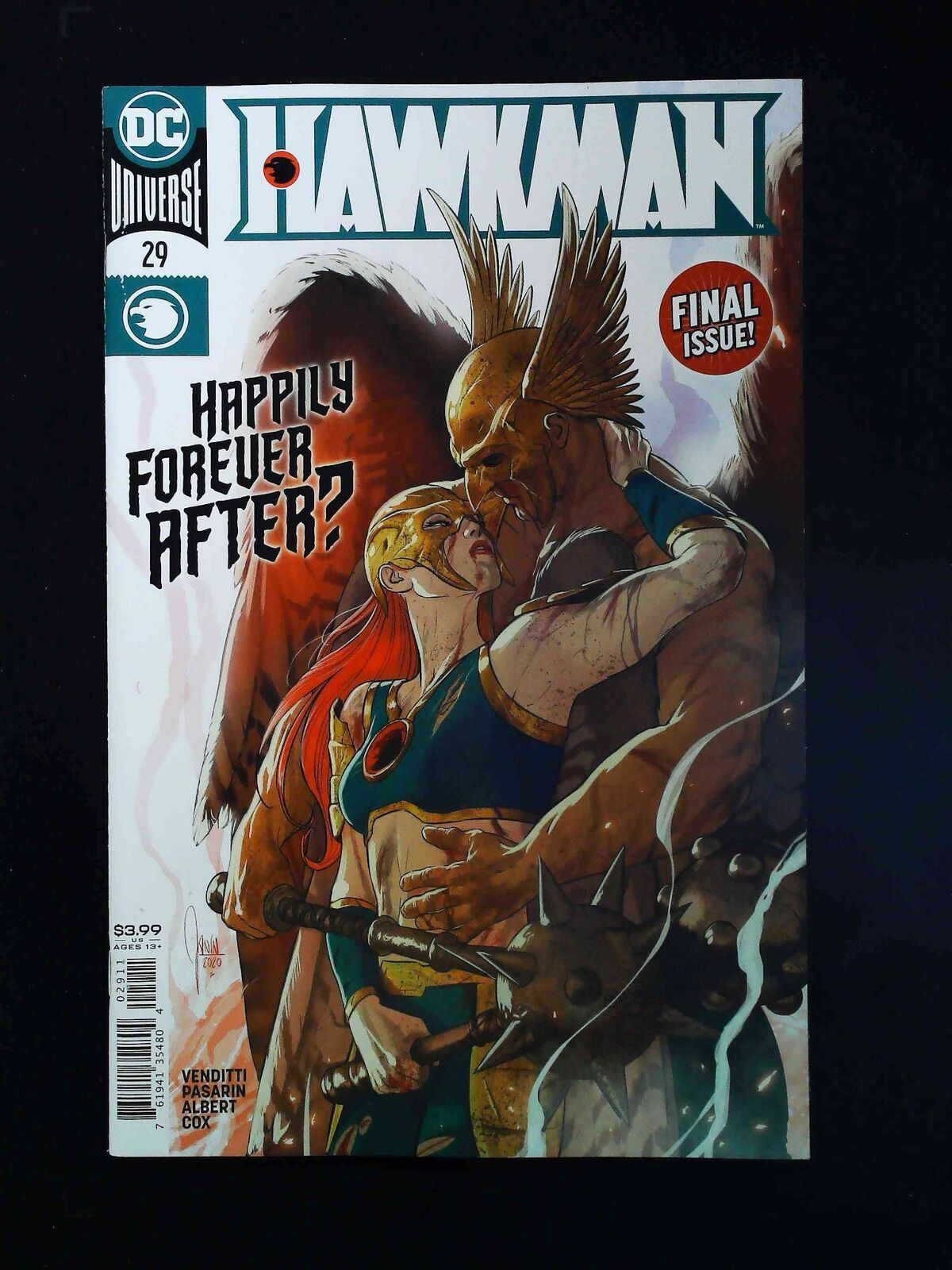 Hawkman #29A  Dc Comics 2021 Nm