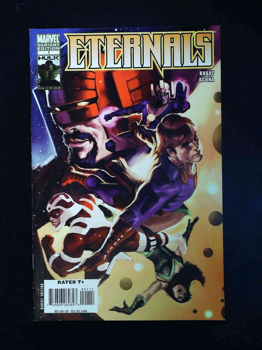 Eternals  #1B (4Th Series) Marvel Comics 2008 Nm-  Coipel Variant