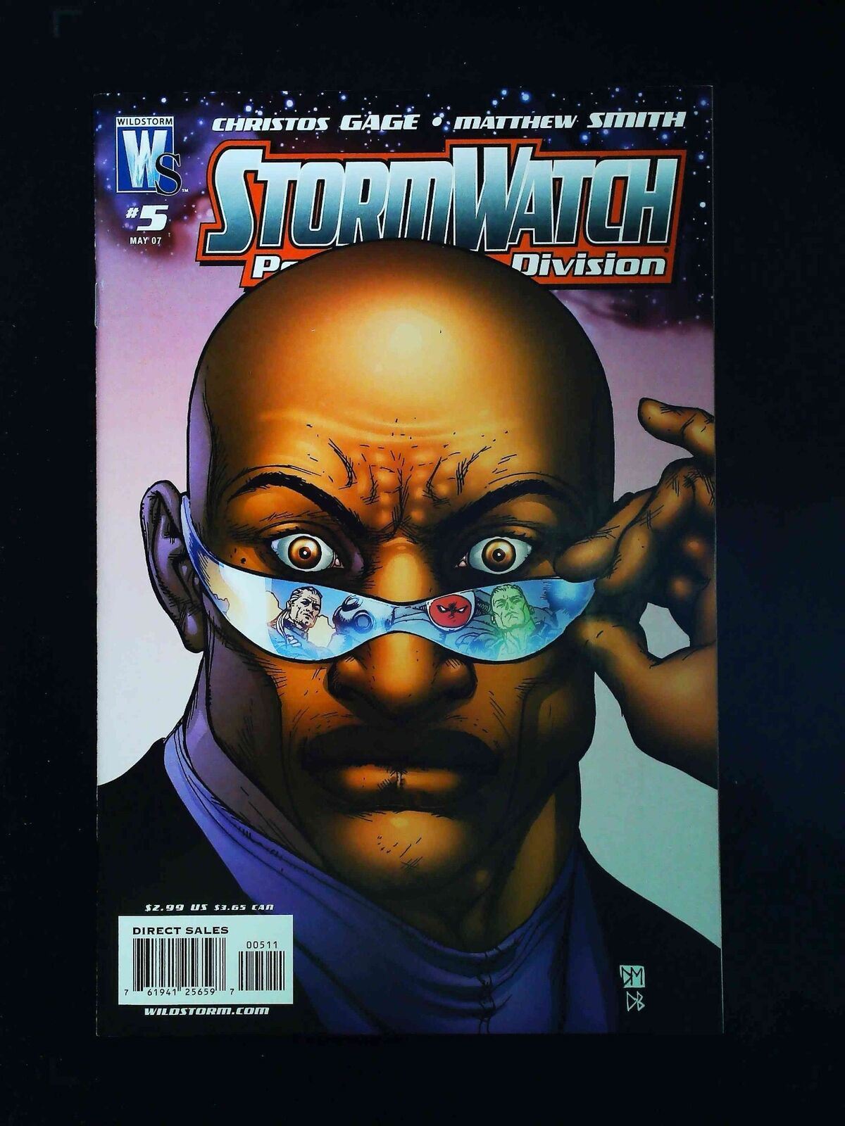 Stormwatch Post Human  Division #5  Dc/Wildstorm Comics 2007 Nm-