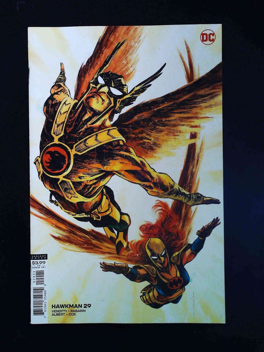 Hawkman #29B  Dc Comics 2021 Nm-  Fiumara Variant