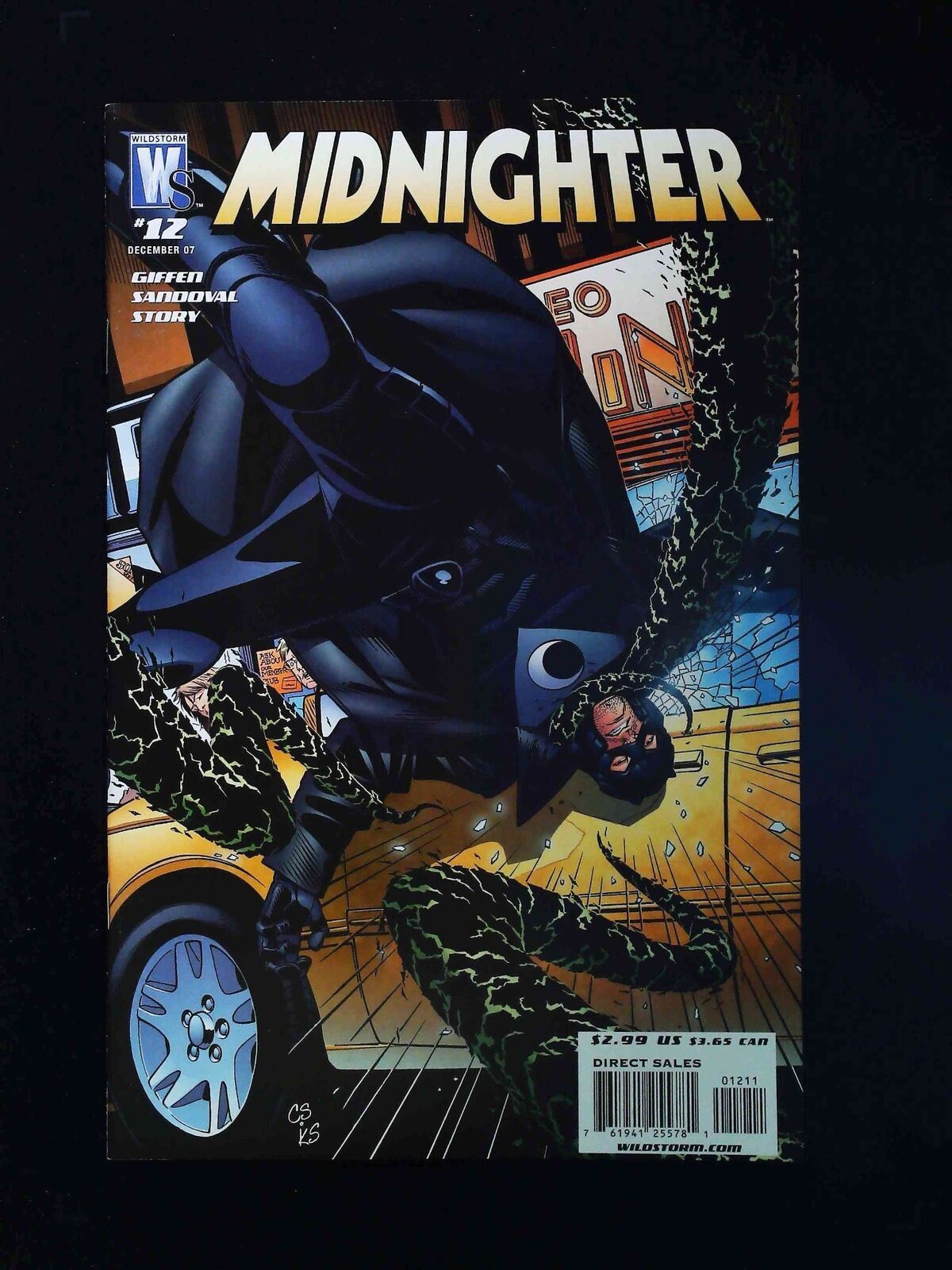 MIDNIGHTER #12  DC/WILDSTORM COMICS 2007 VF/NM