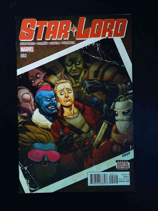 Star-Lord #2  Marvel Comics 2016 Vf+