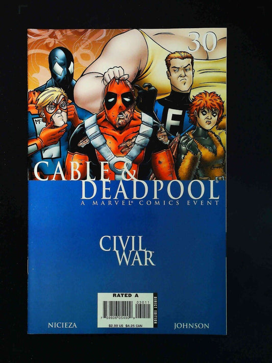 Cable And Deadpool #30  Marvel Comics 2006 Nm-