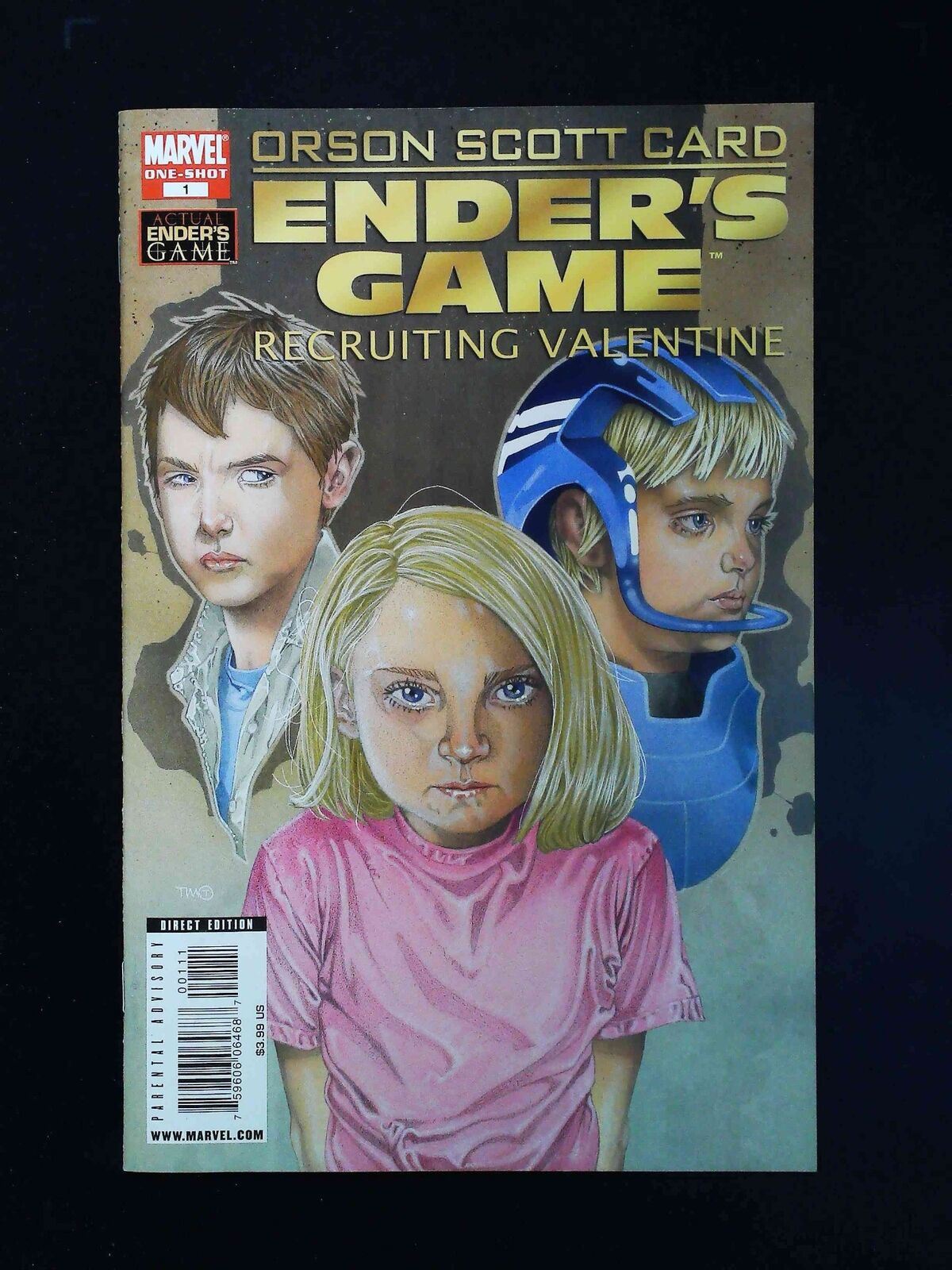 Enders Game Recruiting Valentine #1  Marvel Comics 2010 Nm
