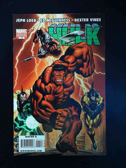 Hulk #11B  Marvel Comics 2009 Vf+  Mcguinness Variant