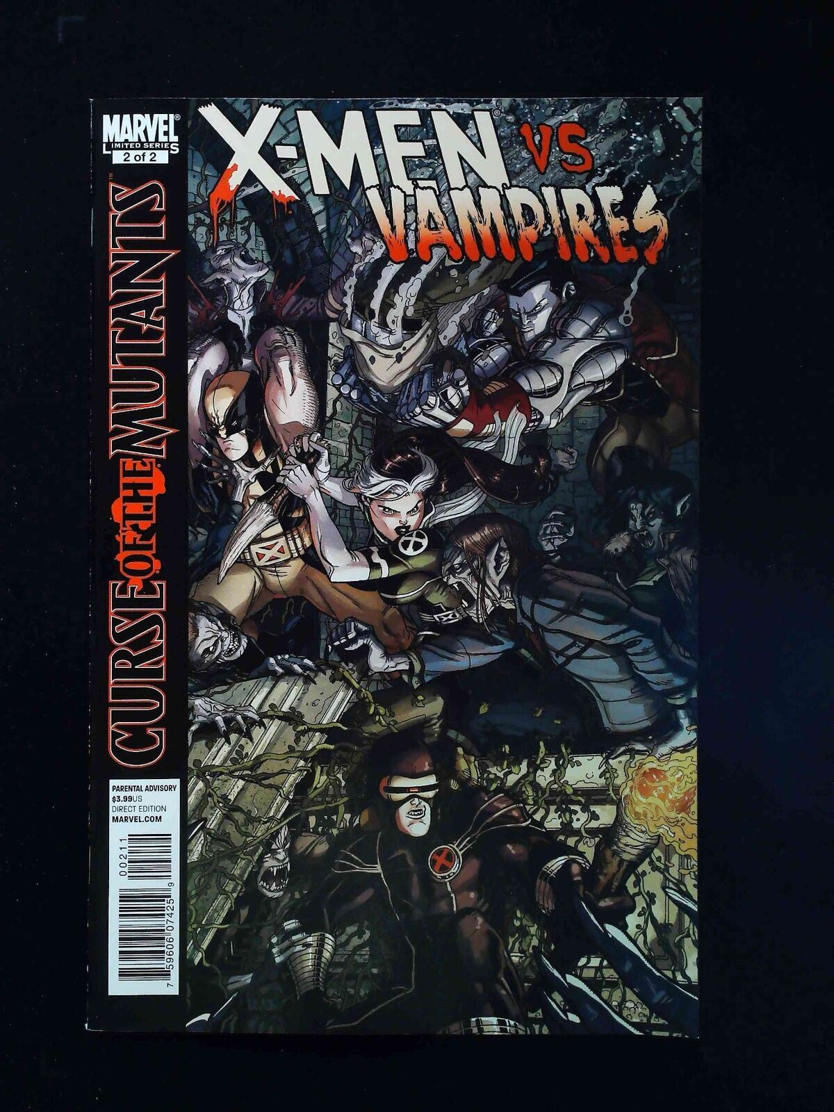 X-Men Curse Of Mutans X-Men Vs Vampires #2  Marvel Comics 2010 Nm