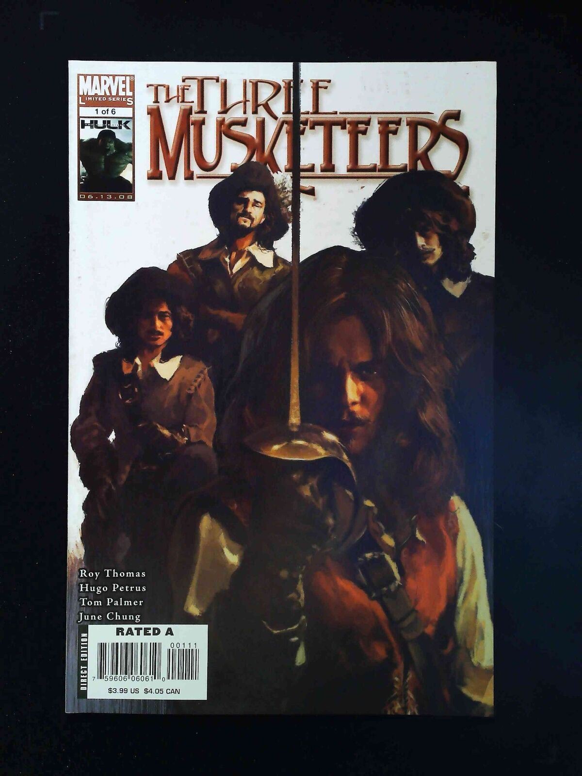 Three Musketeers #1  Marvel Comics 2008 Nm-
