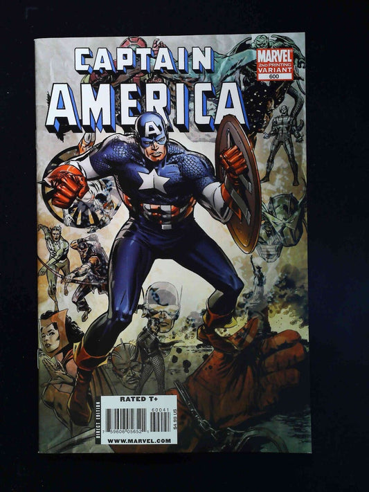 Captain America #600C (5Th Series) Marvel Comics 2009 Nm+