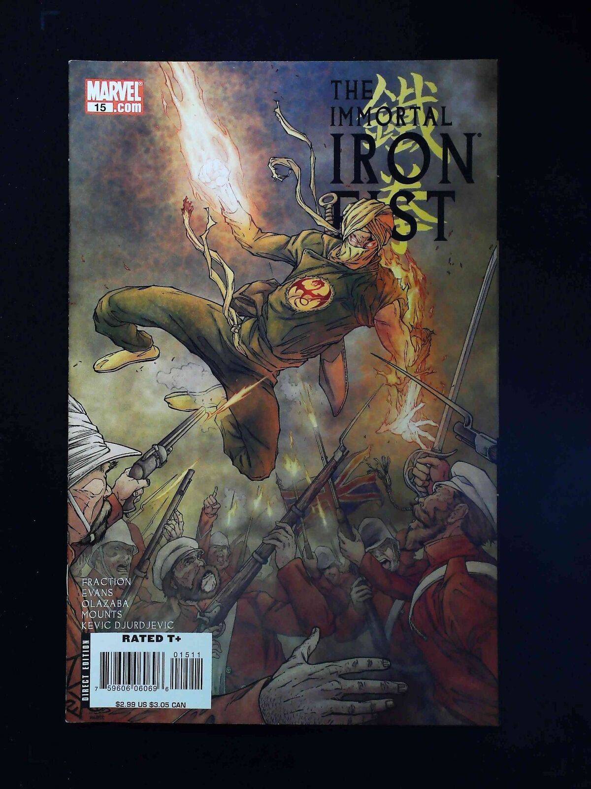 Immortal Iron Fist #15  Marvel Comics 2008 Nm-
