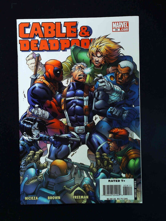 Cable And Deadpool #34  Marvel Comics 2007 Nm