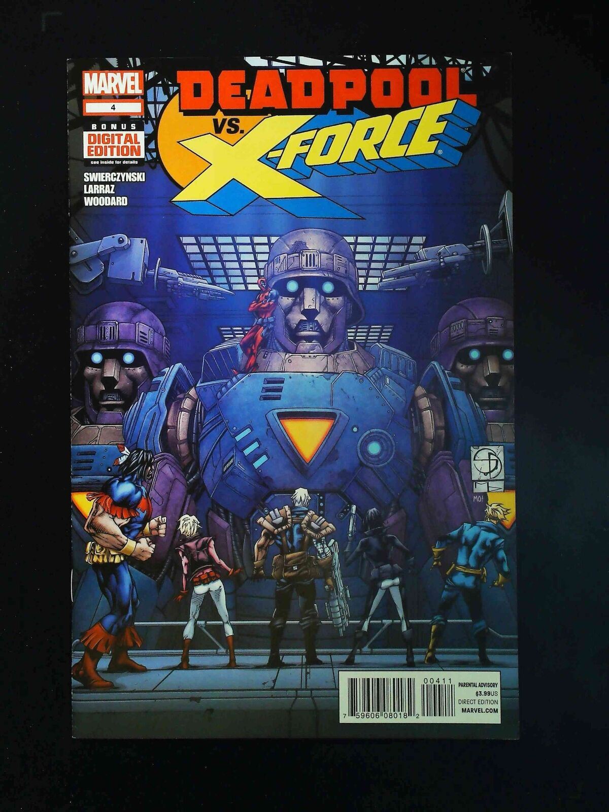 Deadpool Vs X-Force #4  Marvel Comics 2014 Vf/Nm