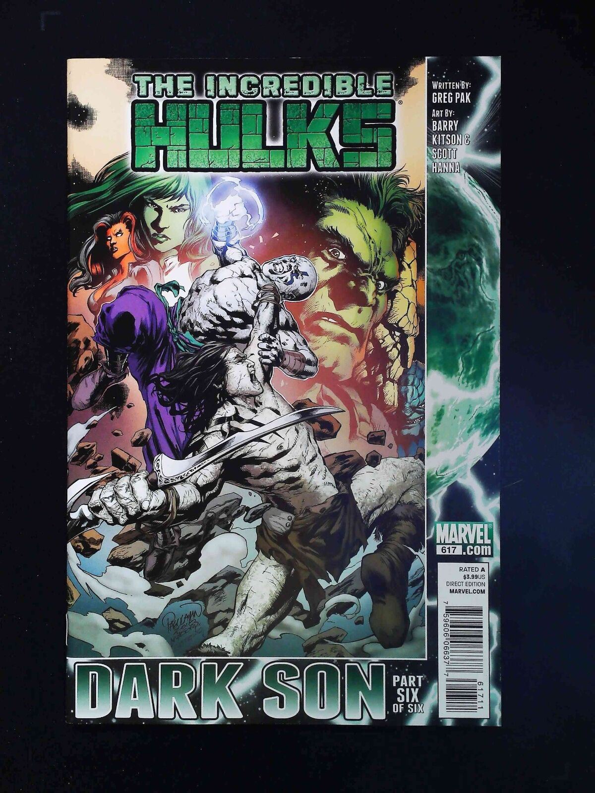 Incredible Hulks #617  Marvel Comics 2011 Nm-