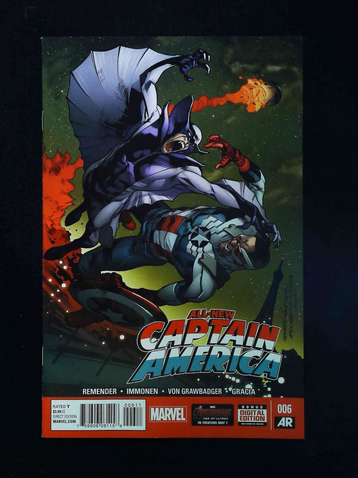 All New Captain America #6  Marvel Comics 2015 Nm-