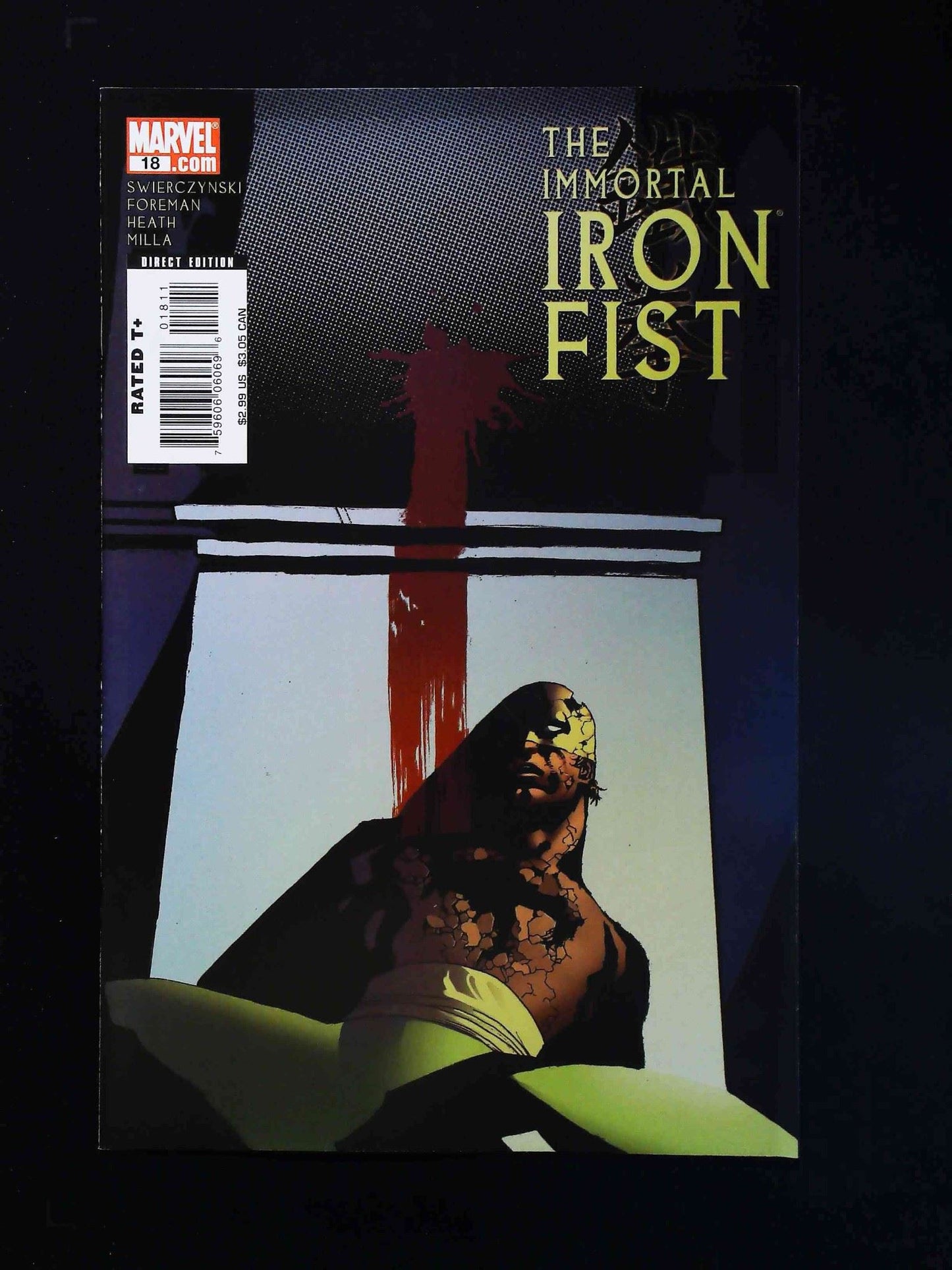 Immortal Iron Fist #18  Marvel Comics 2008 Nm-
